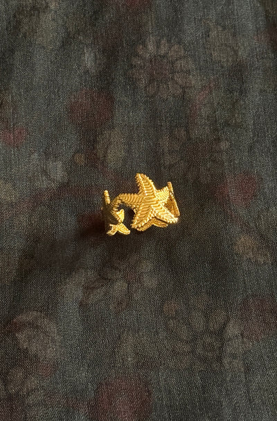 Starfish Adjustable Ring