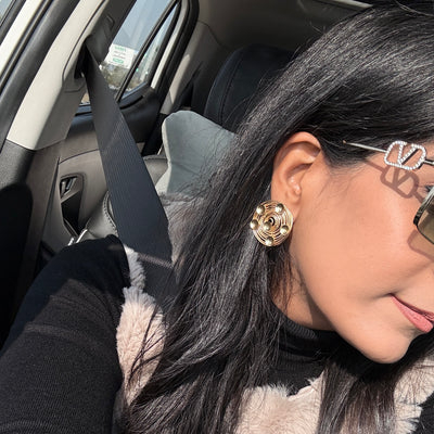 Hrisha Circle of Life Studs