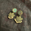 Meenakari Oxidised Earrings
