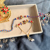 Ganesha Rudraksh Rakhi & Lumba Set