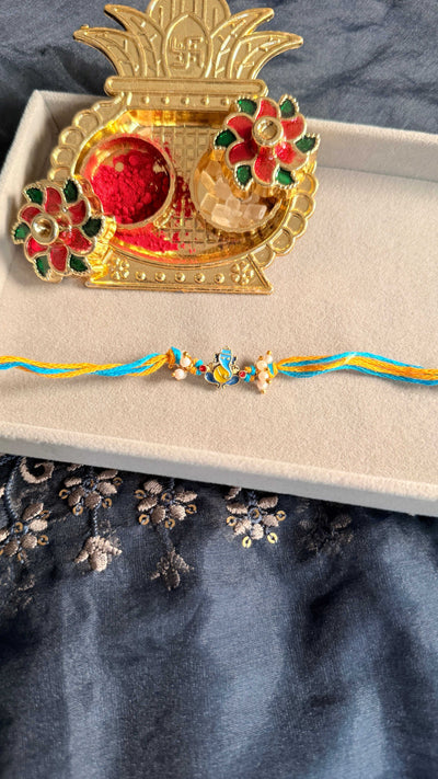 Multicolor Ganpati Rakhi