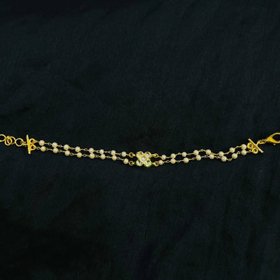 Kundan Pearl Bracelet