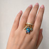 Travel Charm Adjustable Ring