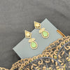 Emerald Polki Earrings