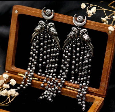 Mayur Oxidised Earrings
