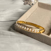 Gold Tone Pearl Bracelet