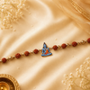Shiva Rudraksh Rakhi Bracelet for Brother