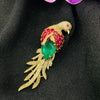 Kavya Studded Bird Brooch