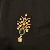 Amaira Peacock Polki Moissanite Brooch