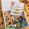 Green Meenakari Rakhi and Lumba Hamper Set