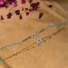 Evil Eye Rakhi and Bracelet Lumba Set