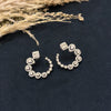 Payal Silver Tone AD Earrings
