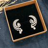 Ragini Silver Tone AD Earrings