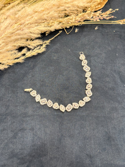 Varnika Silver Tone Bracelet