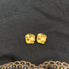 Gold Tone Pearl Earrings