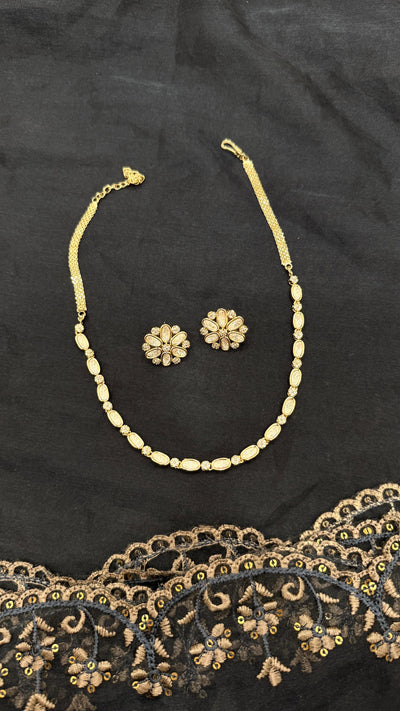 Polki Necklace Set