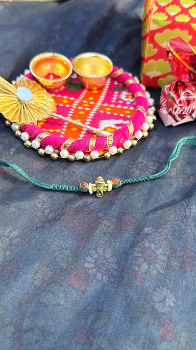 Ganesha Rudraksh Rakhi