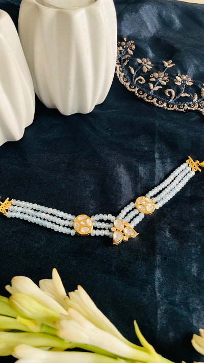 Firoza Gold Tone Bracelet