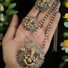 Ganesha Pendant Necklace with Earrings