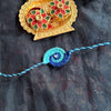 Handcrafted Crochet Evil Eye Rakhi