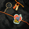 Number One Bhai Rakhi for kids (can be turned into keyring after)