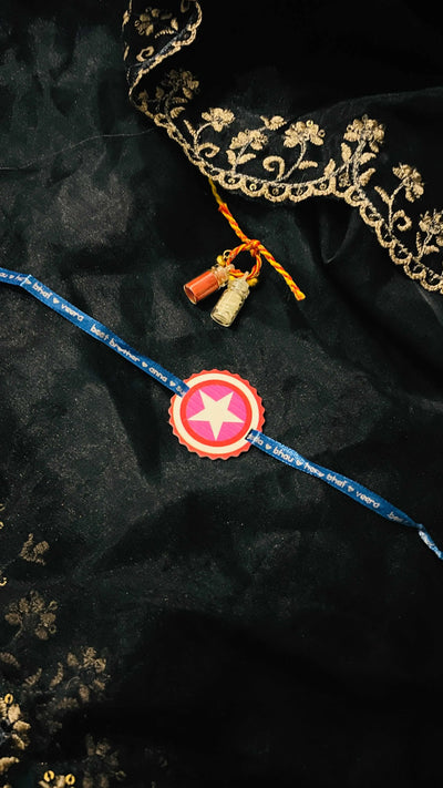 Captain America Superhero Rakhi for Kids